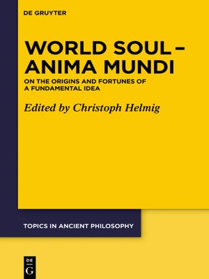 cover image of World Soul – Anima Mundi